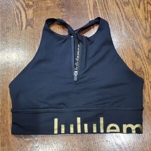 Lululemon Athletica Black High Neck Energy bra 6